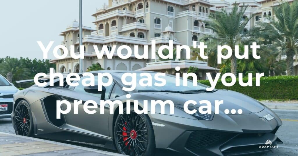 You wouldn't put cheap gas in your premium car, so why settle for low-quality supplements for your gut? With 58% of consumers reporting gut health issues (Source: AMA), the market is flooded with products promising miracle results. But just like those "get rich quick" schemes in your spam folder, not all supplements deliver on their promises. Digestive Health Problems article for men by Adaptafy.