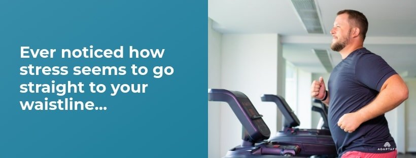 Ever noticed how stress seems to go straight to your waistline? That's cortisol at work - your body's primary stress hormone. Think of cortisol as your body's built-in alarm system, working hand-in-hand with your brain to control your mood, motivation, and fear responses. Can hormones affect weight loss article for men by Adaptafy.