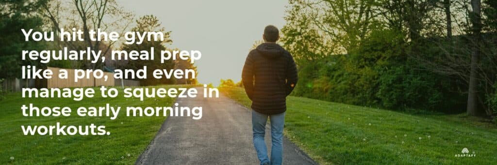 You hit the gym regularly, meal prep like a pro, and even manage to squeeze in those early morning workouts. Yet that bone-deep exhaustion just won't budge. Sleep Recovery System for Busy Fathers article by Adaptafy.